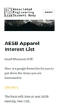 Mobile Screenshot of aesb.org